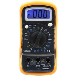 China DT858L(CE) Small Multimeter With Backlight supplier