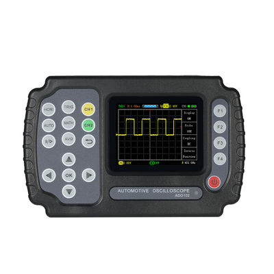 China ADO102 10MHz 100 MSa/s Handheld Digital Multimeter Oscilloscope Dual-Channels Car Repair Automotive Oscilloscope supplier