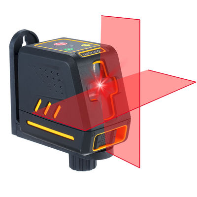 China T07 Horizontal and Vertical Cross Line Self Leveler Auto-Leveling Adjustable Brightness Red Laser Level Meter supplier