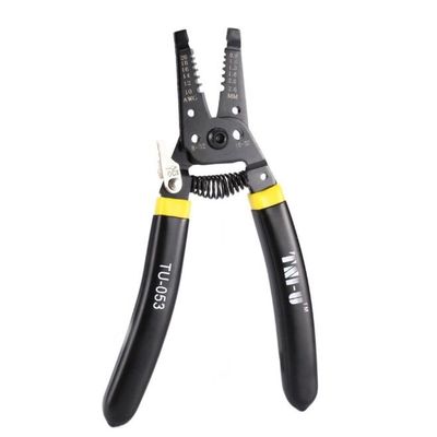 China TU-053 High Quality Cable Wire Stripper Cutter Crimper Automatic Multifunctional TAB Terminal Crimping Plier Tools supplier